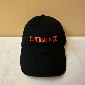 Cointreau x BR Bleacher Report Black Adjustable Slide Hat / Like New